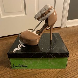 Sam Edelman Nude Platform heels